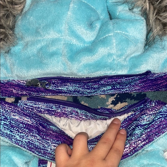 Free Country Kids' Jacket in Purple and Blue - Picture 5 of 7